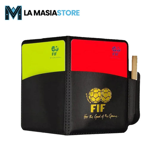 Kit tarjetas árbitro y banderines  Linesman