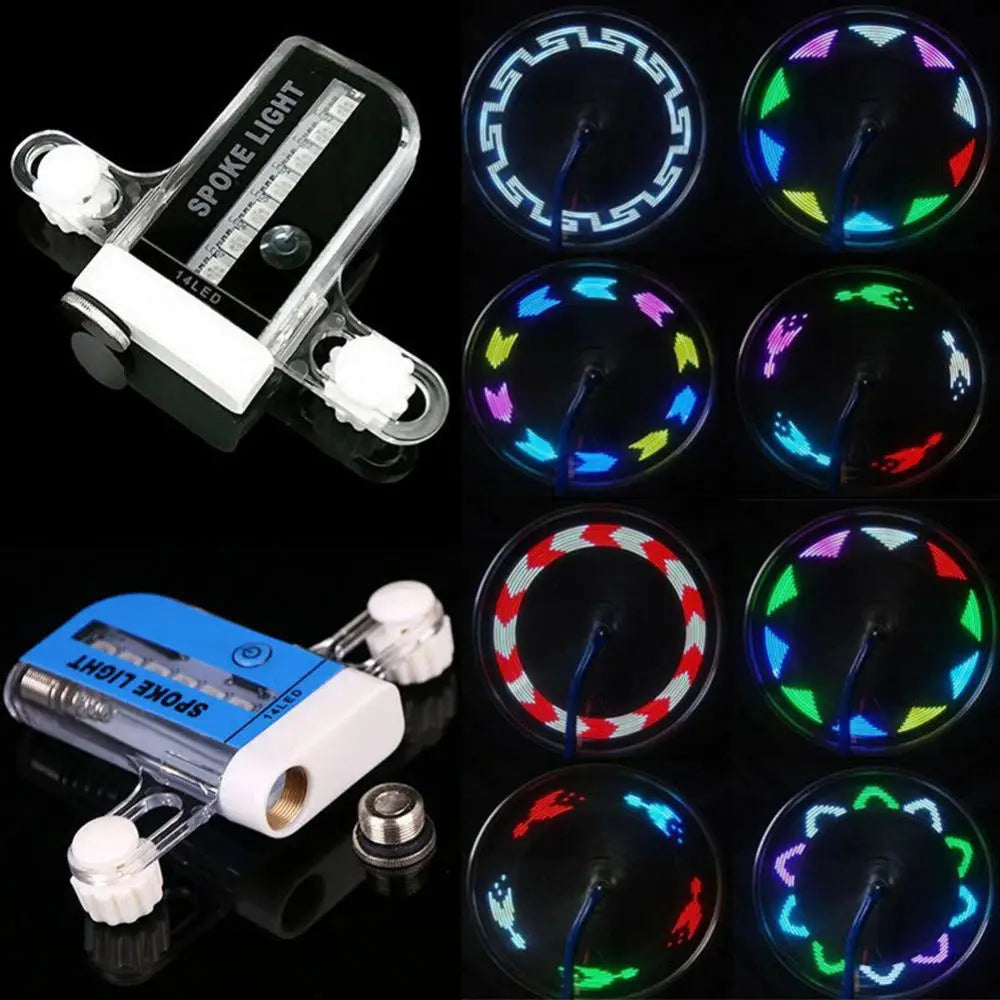 Lámpara Led  para rueda de bicicleta