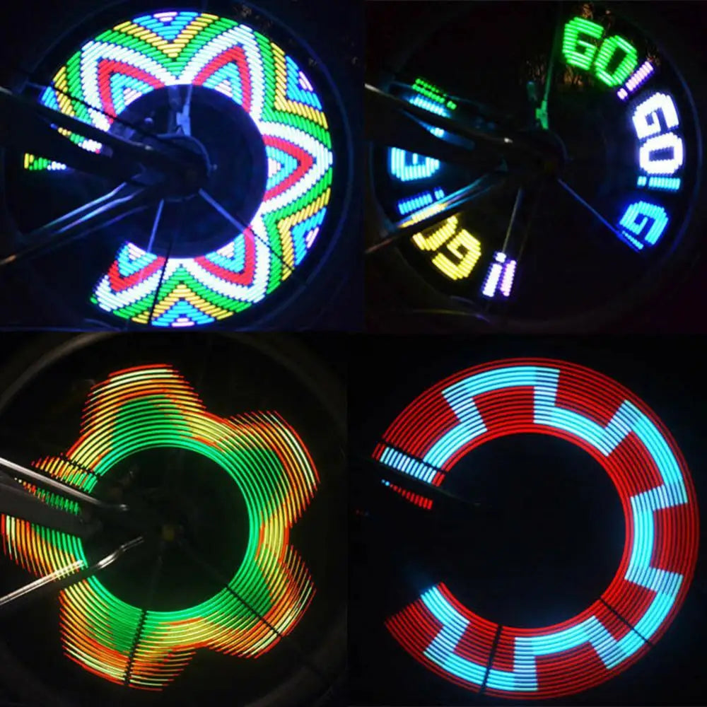 Lámpara Led  para rueda de bicicleta