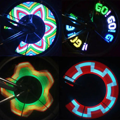 Lámpara Led  para rueda de bicicleta
