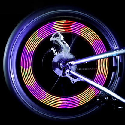 Lámpara Led  para rueda de bicicleta