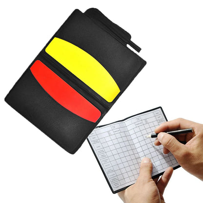 Kit tarjetas árbitro y banderines  Linesman