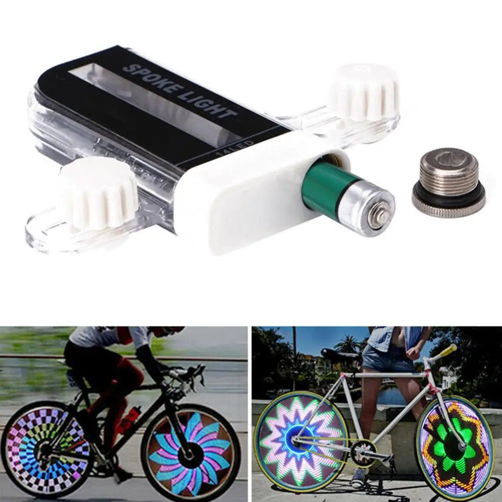 Lámpara Led  para rueda de bicicleta