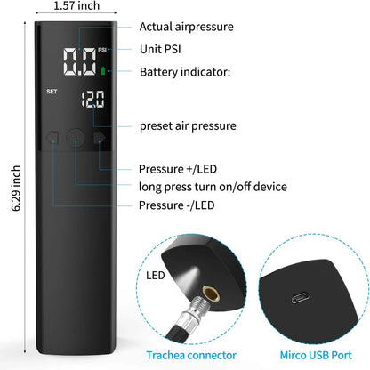 Inflador de pelota eléctrico